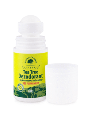 dezodorant-bez-aluminium-tea-tree-60g.png Dezodorant Tea Tree (z olejkiem z drzewka herbacianego) 60ml Melaleuca