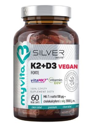 dfgthju.jpg Witamina K2+ D3 vegan (100 mcg + 2000IU) silver pure 100% 120kap. MyVita