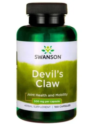 Devil's claw (diabelski pazur/czarci pazur) 500mg 100kap. Swanson