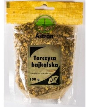 Tarczyca bajkalska korzeń rozdrobniony 100g Astron