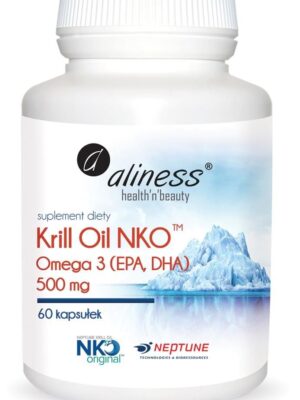 Krill Oil NKO 500 mg 60 kaps. Aliness