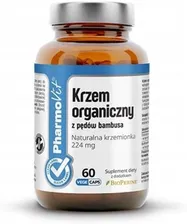 Krzem organiczny z pędów bambusa 224mg 60kap Pharmovit
