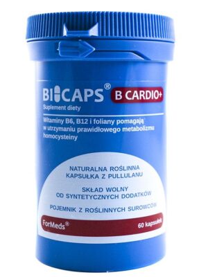 B cardio+ 60kap. Formeds