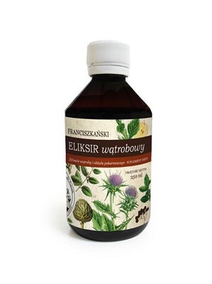 Franciszkański Eliksir wątrobowy 250ml Herbarium