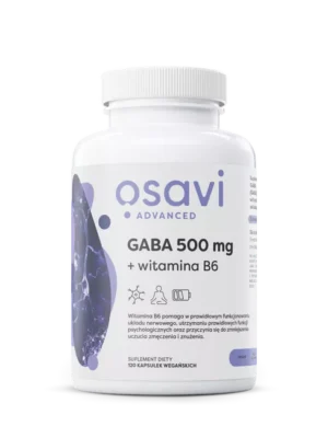 GABA 500 mg + witamina B6 120 kap. Osavi