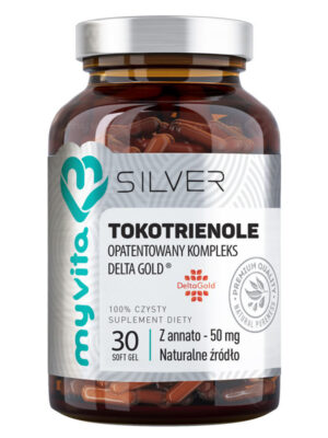 Tokotrienole (z annato) 50 mg silver pure 100% 30kap. MyVita