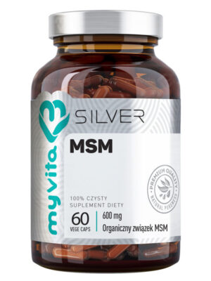 MSM 600 mg silver pure 100% 60kap. MyVita