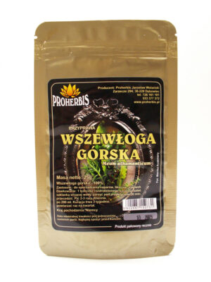 Wszewłoga górska korzeń mielony 25g Proherbis
