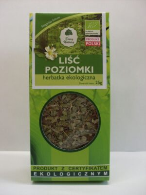 Poziomka liść eko 25g Dary Natury