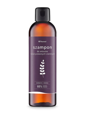 Szampon do włosów koloryzowanych ciemnych 250g Fitomed