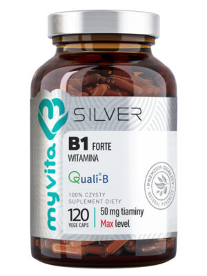 Witamina B1 forte 50 mg silver pure 100% 120kap. MyVita
