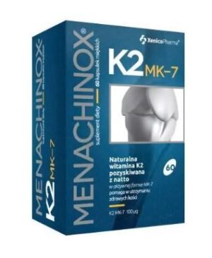ggjlk.jpg Menachinox K2 100 (witamina K2MK7) 60 kap. Xenico Pharma