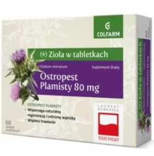 ghgfh.jpg Ostropest plamisty 80mg 60 tab. Colfarm