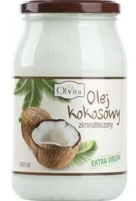 Olej kokosowy zimnotłoczony 900ml Olvita