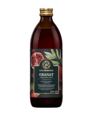 Granat sok 100% 500ml Herbal Monasterium