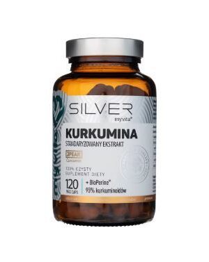 Kurkumina+ piperyna silver pure 100 % 120kap. MyVita