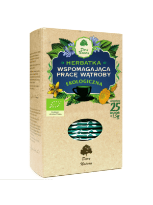 Wspomagająca pracę wątroby herbatka EKO fix 25x1,5g Dary Natury