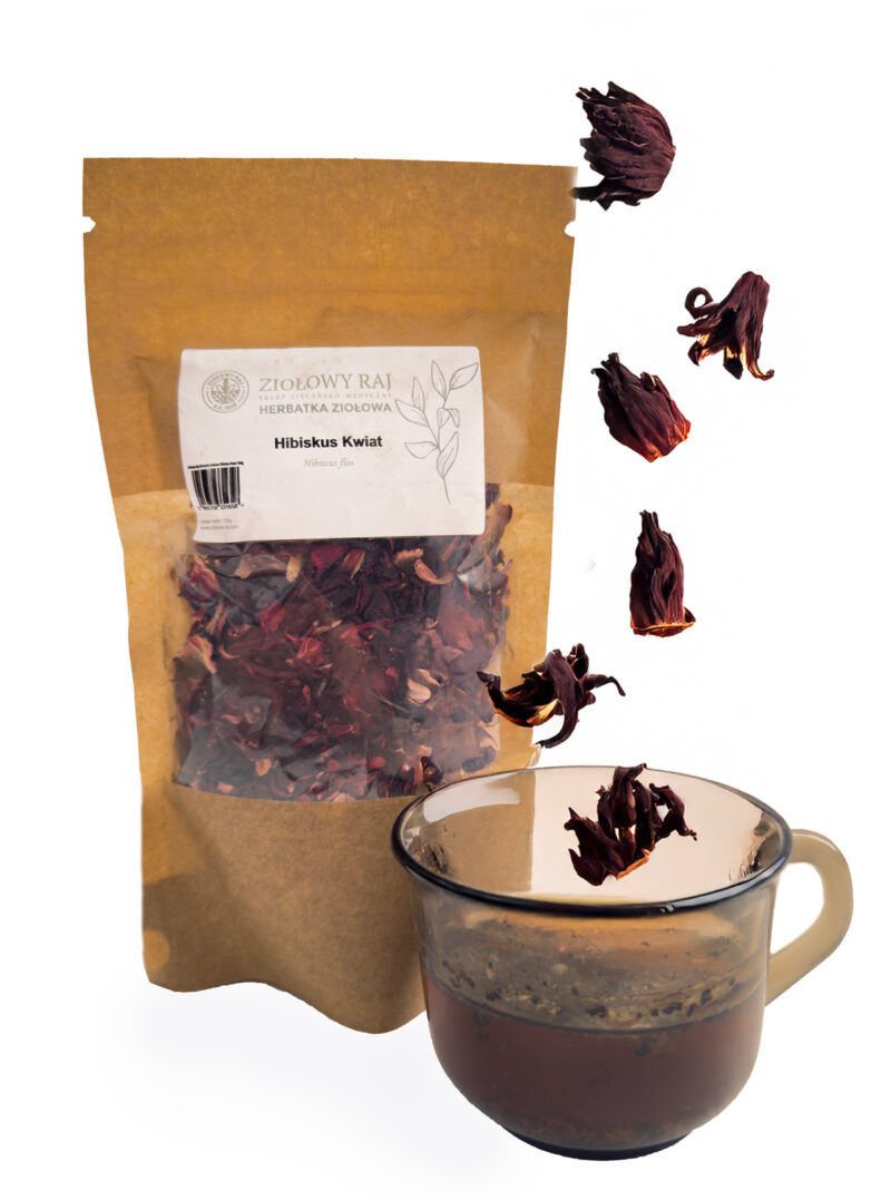 hibiskus-kwiat3 Hibiskus kwiat 100g Ziołowy Raj