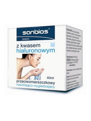 Krem z kwasem hialuronowym 50ml Sanbios