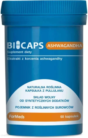 i-bicaps-ashwagandha-60-kaps.webp Bicaps Ashwagandha 290mg 60kap. Formeds