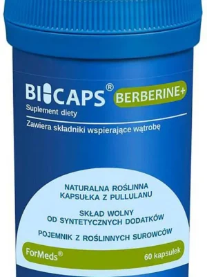 Bicaps Berberine+ wsparcie wątroby 60kap. Formeds