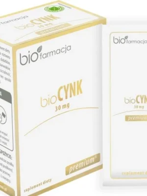 BIO cynk (30mg) 20 sasz. Biofarmacja