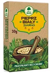 Pieprz biały ziarno 30g Dary Natury
