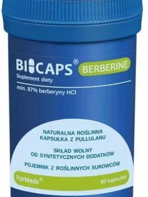 Bicaps Berberine (berberyna) 60kap. Formeds