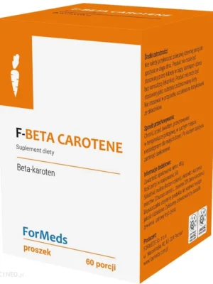 F-Beta Carotene (beta-karoten) proszek 60por. Formeds