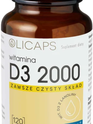 Olicaps D3 2000IU w oleju MCT 120kap. Formeds