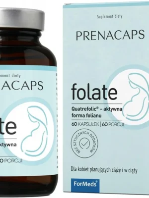 Prenacaps Folate kwas foliowy 800mcg 60kap. Formeds