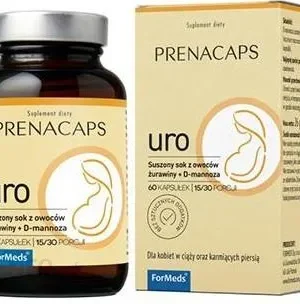 Prenacaps Uro wsparcie dróg moczowych 60kap. Formeds