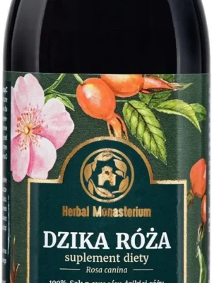 Dzika róża sok 100% 500 ml Herbal Monasterium