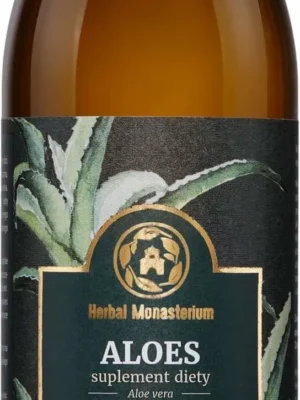 Aloes sok z miąższem 100% 500ml Herbal Monasterium