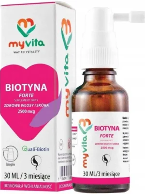Biotyna forte 2500 mcg krople 30ml MyVita