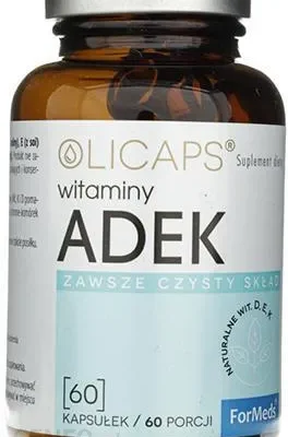 Olicaps ADEK witaminy 60kap. Formeds