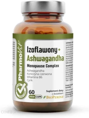 Izoflawony+Ashwagandha menopause complex 60kap. Pharmovit