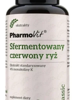 Czerwony ryż sfermentowany ekstrakt 120kap. Pharmovit