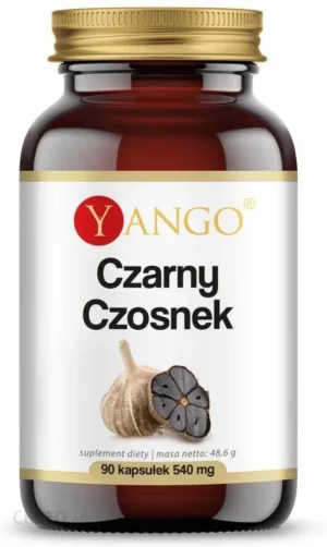 Czarny czosnek 90kap. Yango