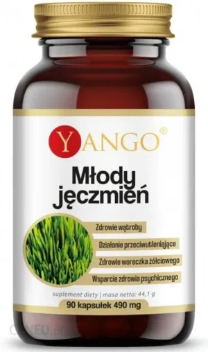 Młody jęczmień 490mg 90kap. Yango