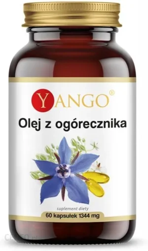 Olej z ogórecznika 60kap. Yango