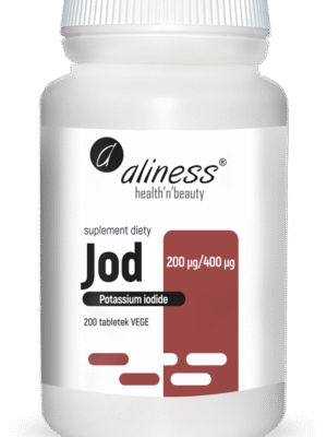 Jod (jodek potasu) 200 µg / 400 µg 200 tab. Vege Aliness