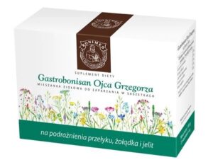 kjhklk.jpg Gastrobonisan na podrażnienia przełyku, żołądka i jelit zioła Ojca Grzegorza 20 saszetek po 5g Bonimed
