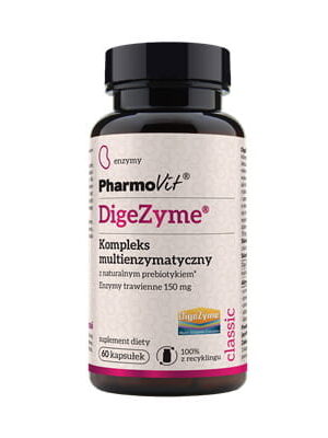 DigeZyme enzymy kompleks 60kap. Pharmovit