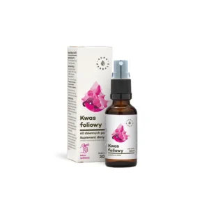 kwas-foliowy-witamina-b9-w-aerozolu-30ml.webp Kwas foliowy (witamina B9) aerozol 30ml Aura Herbals