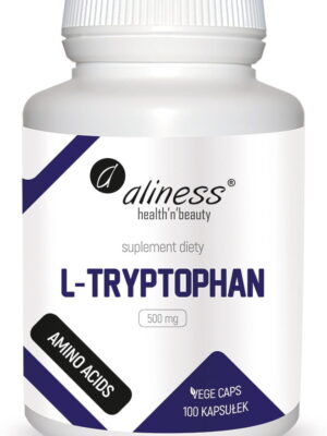 L-Tryptophan 500 mg Vege 100 kaps. Aliness