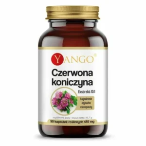 Czerwona koniczyna ekstrakt 485mg 90 kap Yango