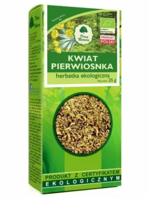Pierwiosnek kwiat eko 25g Dary Natury