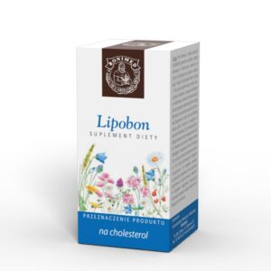 lipobon.jpg Lipobon na cholesterol 30 kap. Bonimed