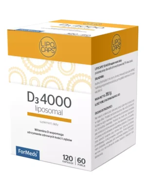 Lipocaps D3 4000 liposomalna 120kap. Formeds